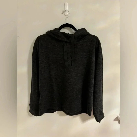 Mango Speckled Gray Hoodie NWT - Picture 9 of 13